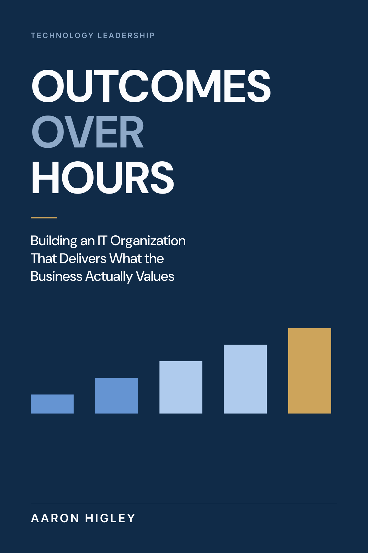 Outcomes Over Hours by Aaron Higley — Building an IT Organization That Delivers What the Business Actually Values